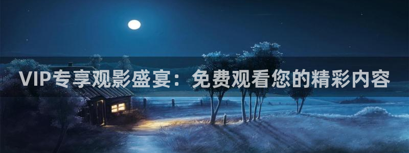 午夜理论片影院第九电影院：VIP专享观影盛宴：免费观看您的精彩内容
