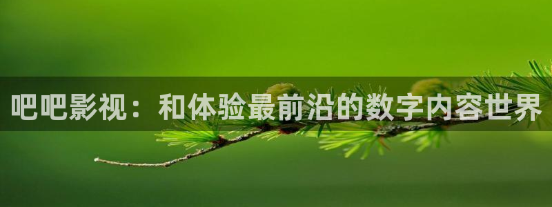 八戒第九影院：吧吧影视：和体验最前沿的数字内容世界