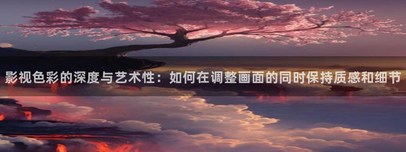 神马电影第九影厅：影视色彩的深度与艺术性：如何在调整画面的同时保持质感和细节